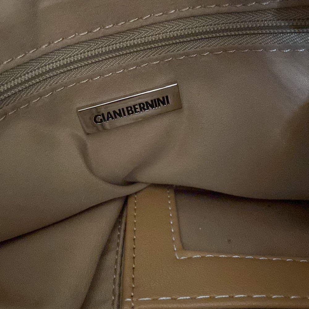 Giani Bernini Red and Tan Hobo Bag - Picture 7 of 8